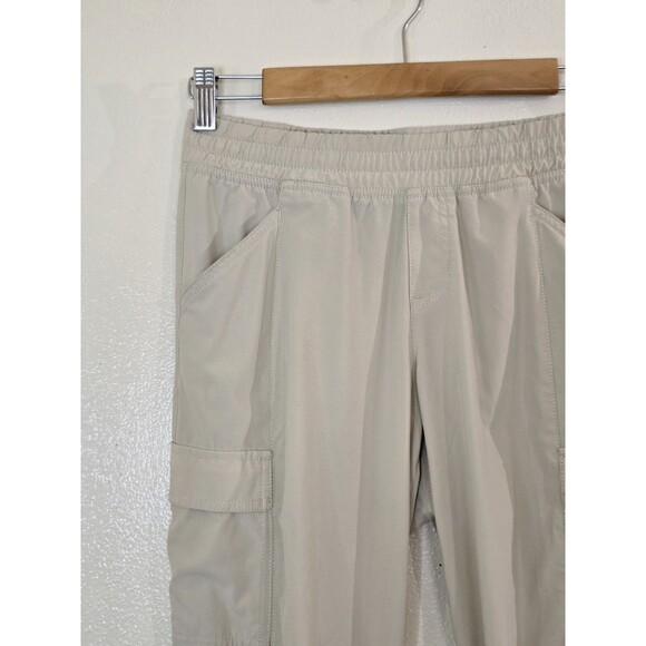The North Face Womens Cargo Capri Pant Joggers Beige Size 4 Light Weight - Picture 3 of 11